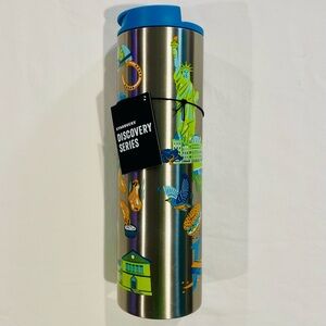 New Starbucks Discovery Series New York Stainless Steel Tumbler 16 oz Insulated